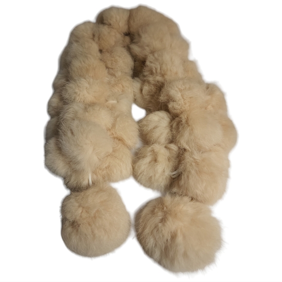 UNBRANDED Accessories - SCARF CREAM RABBIT